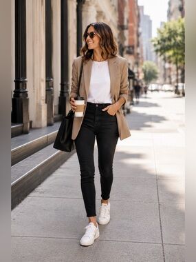 Everlane Mid Rise Skinny Jeans Black Denim Size 30 NWT